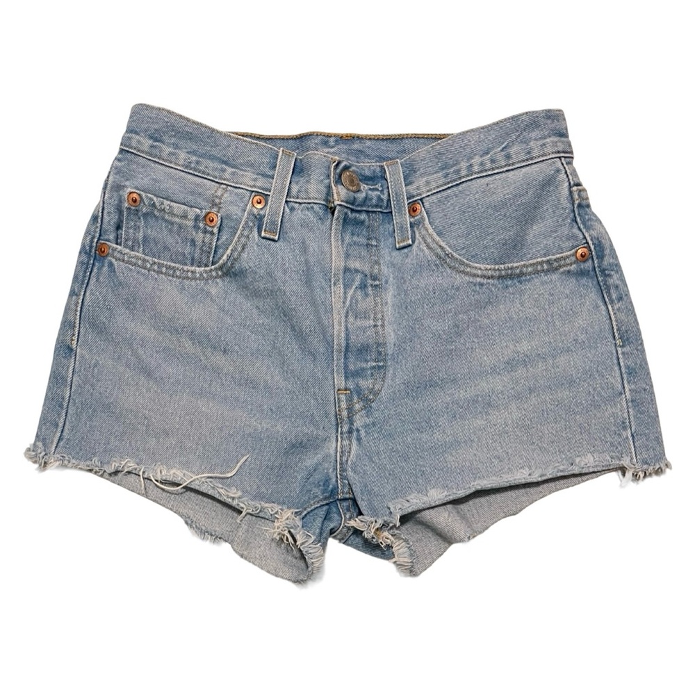 LEVI’S 501 HIGH WAISTED SHORTS